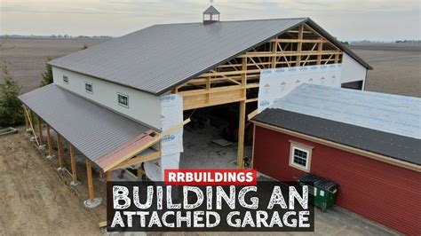 can you attach a metal garage to a house|connecting garage to existing house.